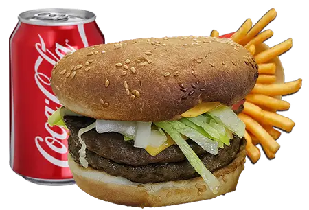 XXL DOUBLE Spicy Menü bestellen Wuppertal