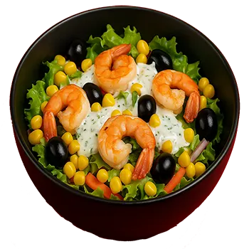 Salat Garnelen bestellen Wuppertal